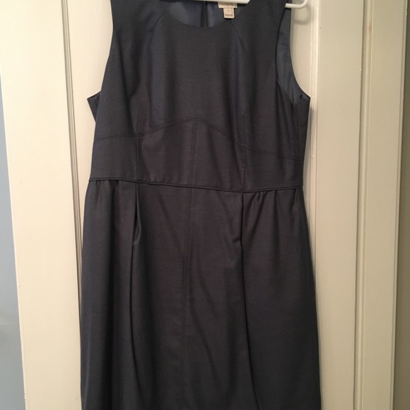 J. Crew Pleated Wool Shift Dresses - Picture 2 of 3
